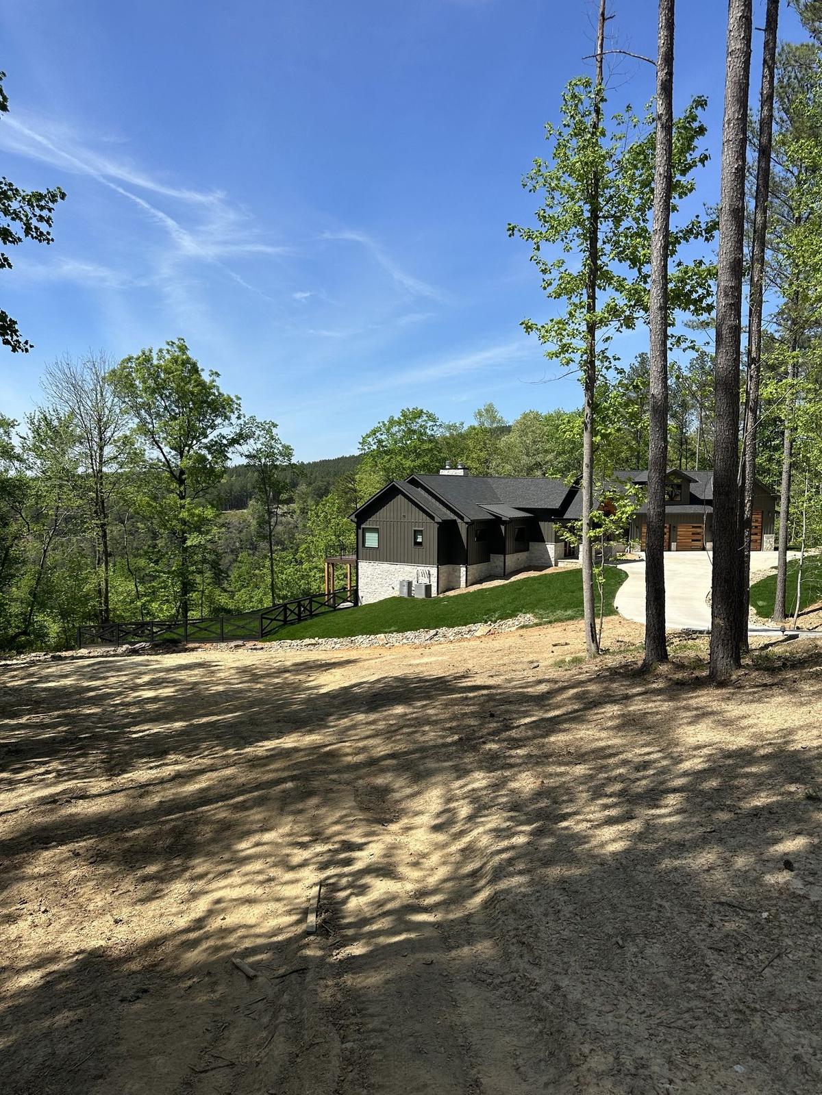 Modern home in the North Georgia mountains